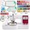 Brother PE545 Embroidery Machine with Hoops & Embroidery Threads